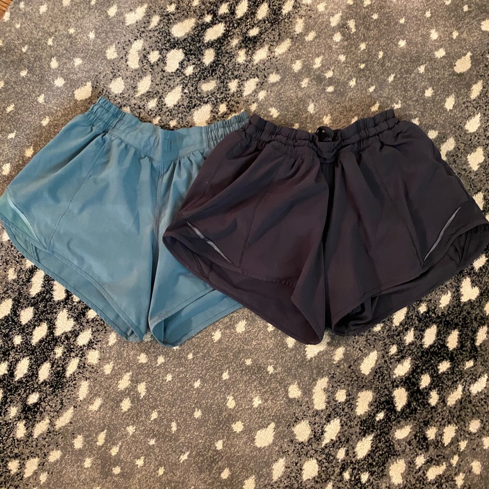 ‼️ON HOLD‼️ Dark blue/green & black LULU HOTTY HOT